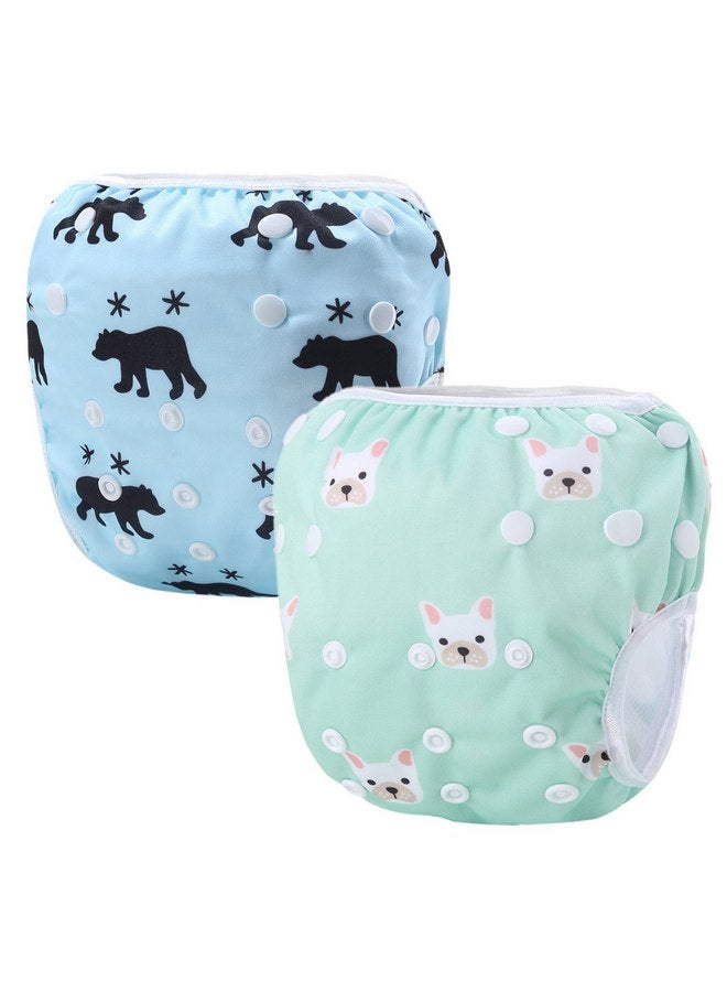 storeofbaby Baby Boy Girl Water Diaper Reusable Adjustable Washable Cover Pool Pants - Image 1