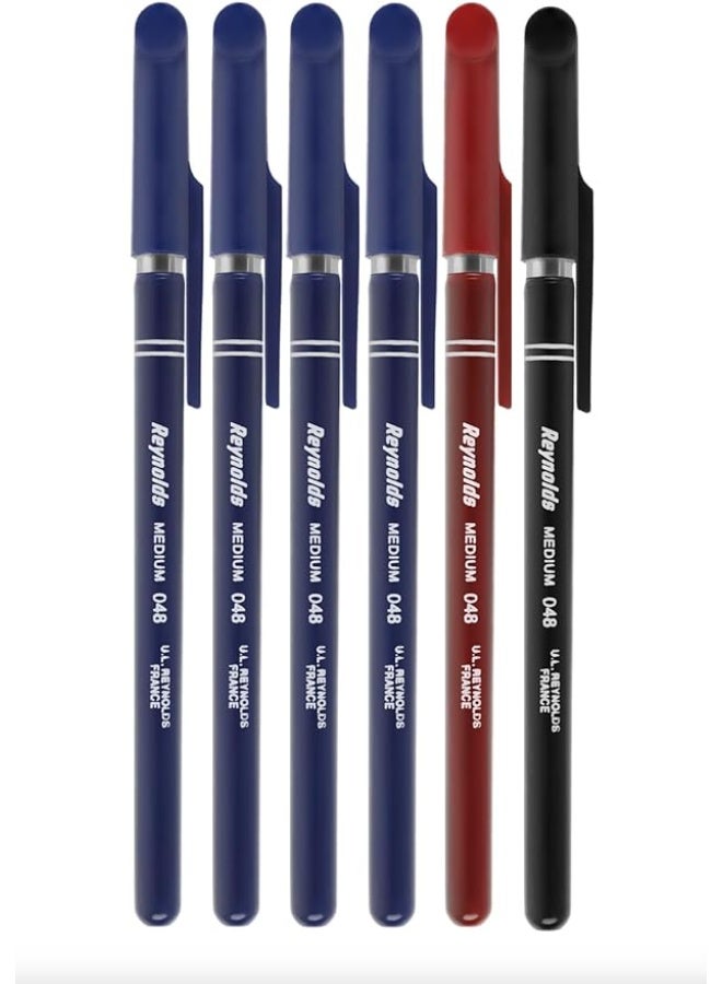 Reynolds Ballpoint Medium 048  Pen, 6 Count - Image 2