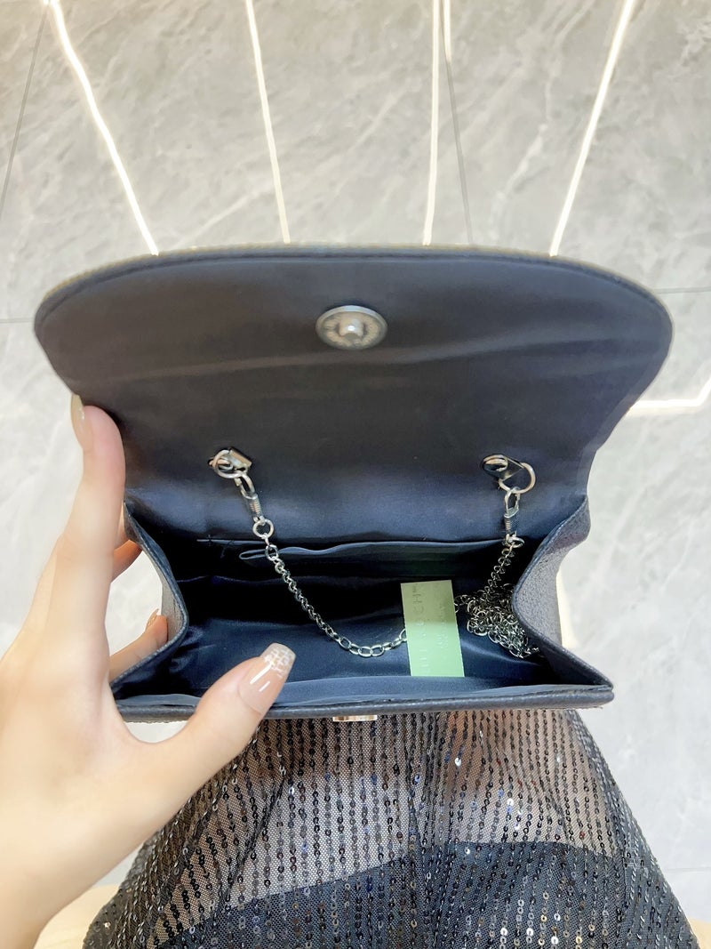 New Women'S Full Diamond Handbag For Celebrity Banquet Large Capacity Shoulder Crossbody Dinner Bag - Image 4