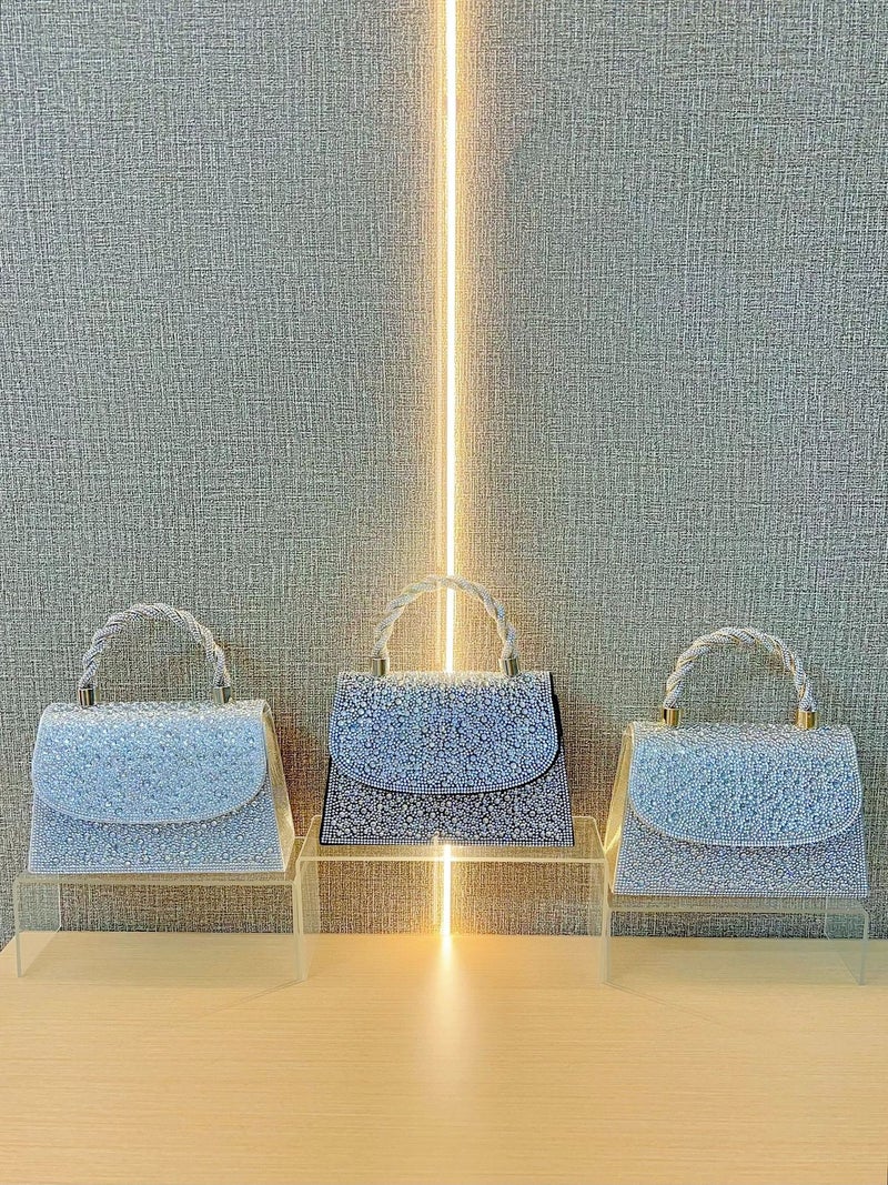 New Women'S Full Diamond Handbag For Celebrity Banquet Large Capacity Shoulder Crossbody Dinner Bag - Image 5