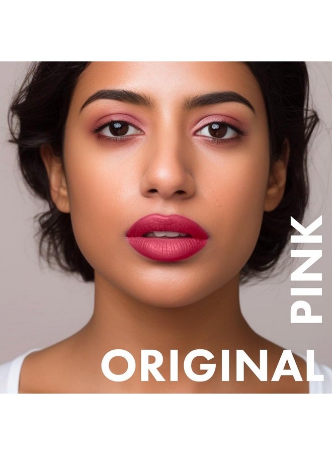 DAUGHTER EARTH Original Pink Lipstick | Vegan Plant Based Highly Pigmented Natural Lightweight Non Drying Lip Color | Long Lasting Phytonutrient Lipstick With Vit E & Bakuchiol | Uv Protection | 4G  - Image 5