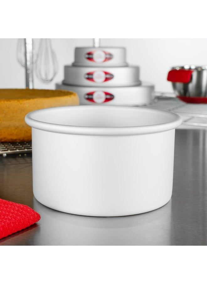 Fat Daddio's - Fat Daddio S Round Cake Pan Anodized Aluminum Silver 17.8 X 17.8 X 10.2 Cm - Image 1