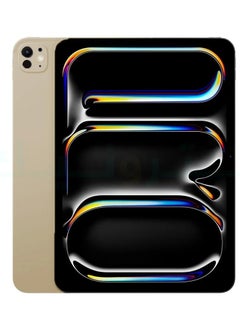 AirTab Airtab Pro Smart Tablet with 10.1-inch FHD Screen, 16GB RAM, 1TB Storage - with Arabic Keyboard - Gold  - Image 1