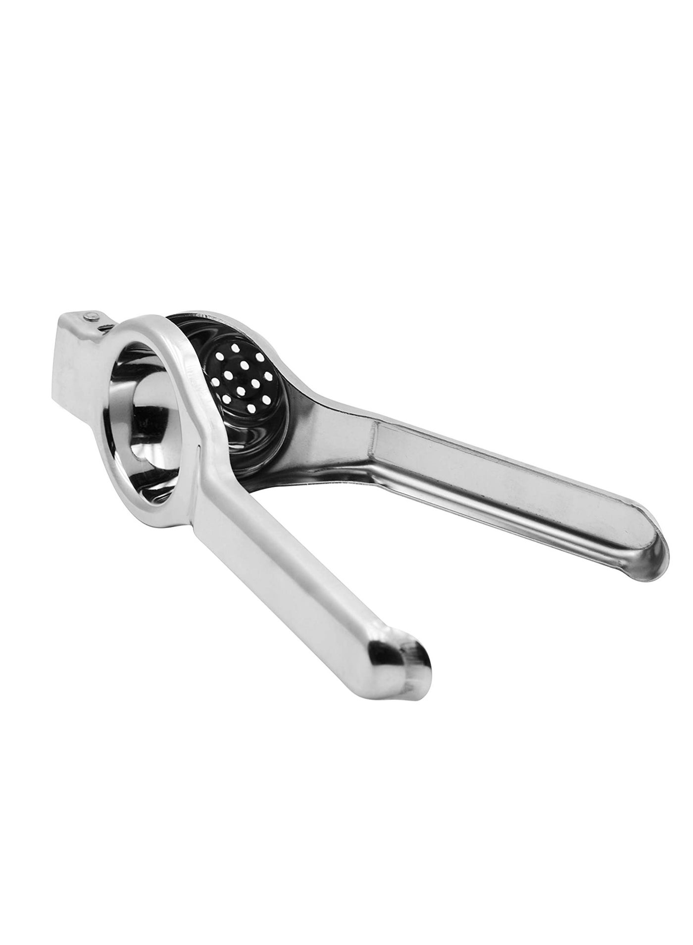 Stainless Steel Lemon Squeezer Heavy Duty Manual Citrus Juicer Hand Press Tool for Kitchen Cooking and Bartending Dishwasher Safe Fruit Extractor Silver