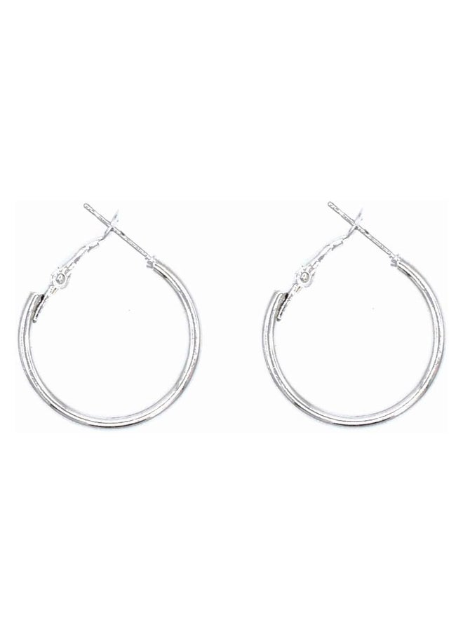 Generic Large Hoop Earrings  - Image 1