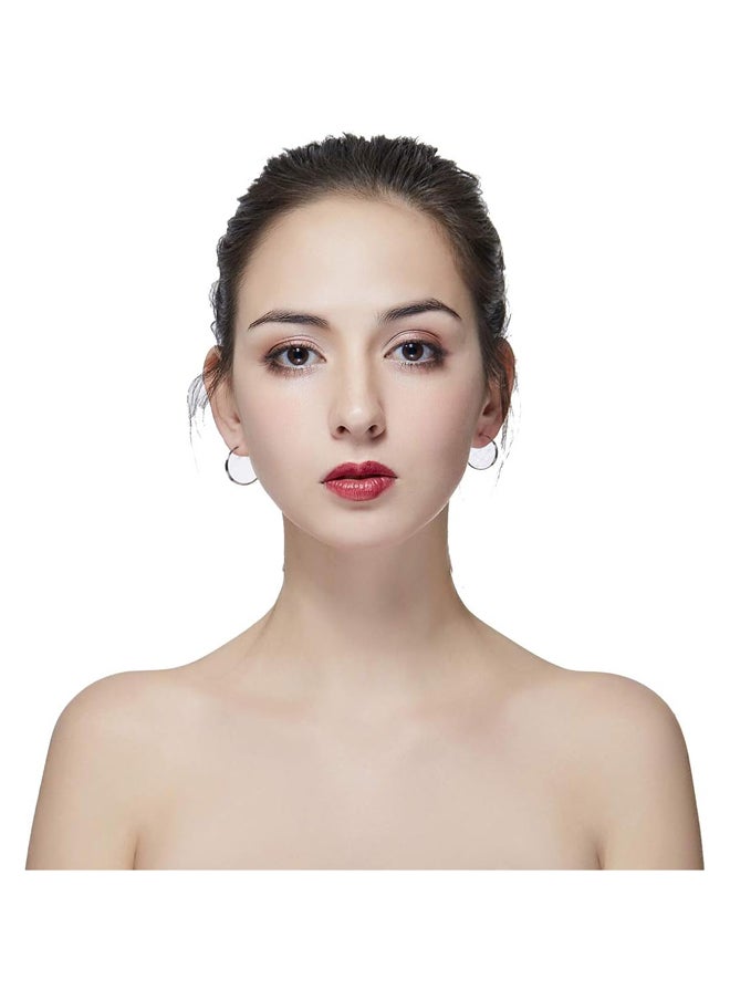 Generic Large Hoop Earrings  - Image 3