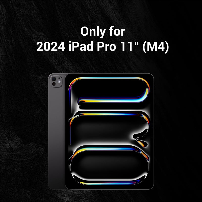 MAGEASY CoverBuddy Magic Keyboard Compatible Case for iPad Pro 11â€ (M5 2025 / M4 2024, 6th/5th Gen) iPad Case fits Magic Keyboard for 11 inch iPad Pro with Built-in Pencil Holder (Leather White 5.05) - Image 2