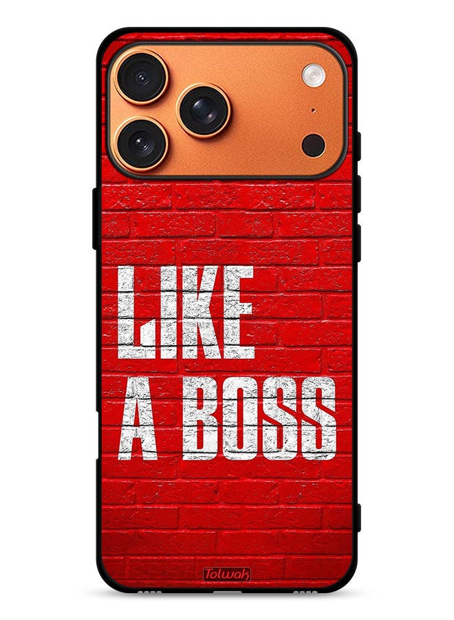 Tolwak Apple iPhone 17 Pro Max Protective Case Cover Like A Boss - Image 1