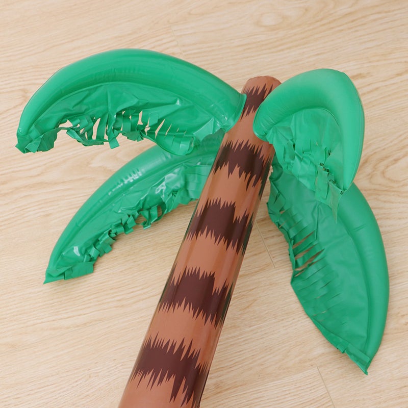 2pcs 90cm PVC Inflatable Hawaii Toys Coconut Tree Beach Party Toys Cactus Stage Props Decoration Toys Set Random Color - Image 2