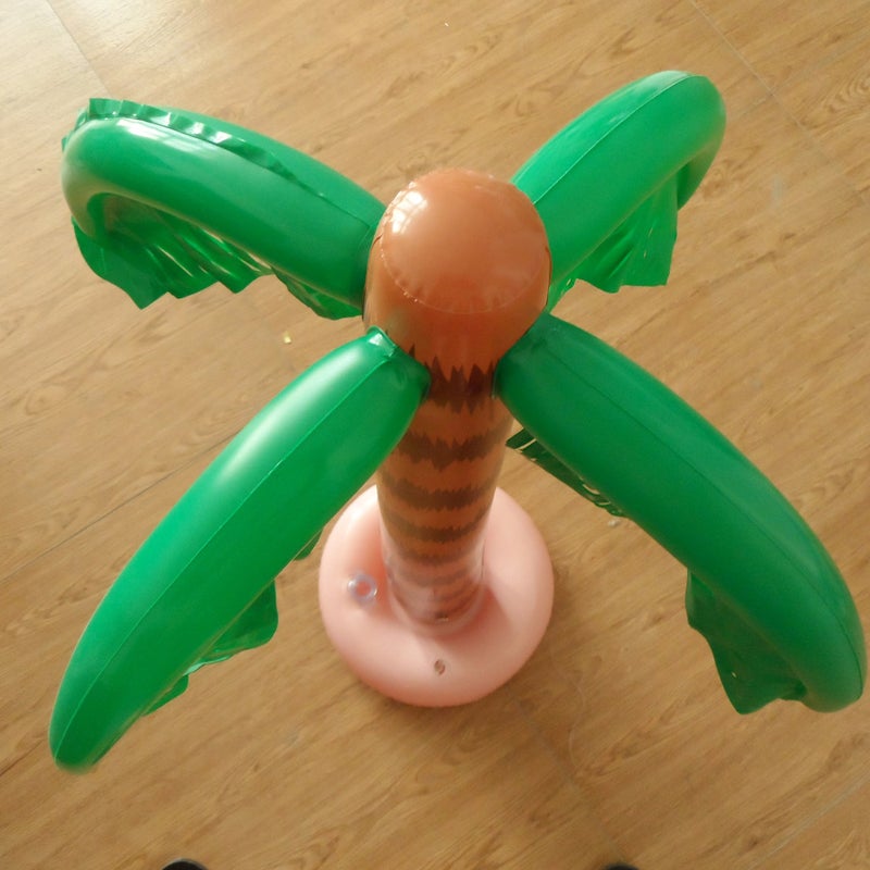 2pcs 90cm PVC Inflatable Hawaii Toys Coconut Tree Beach Party Toys Cactus Stage Props Decoration Toys Set Random Color - Image 3