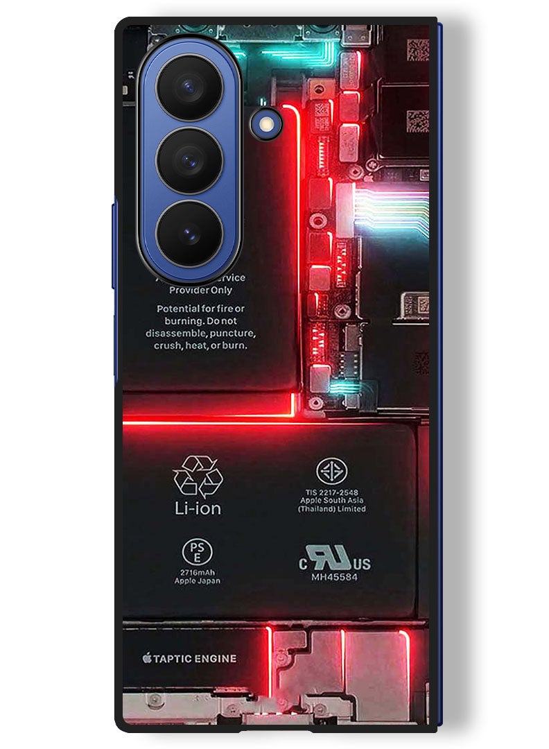 Theodor Case Compatible with Samsung Galaxy Z Fold 7 - 8 Inch Protection Shockproof Bumper Cover Mobile Board - Image 1