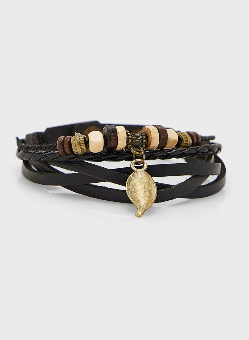 Seventy Five 4 Pack Woven Bracelet Set