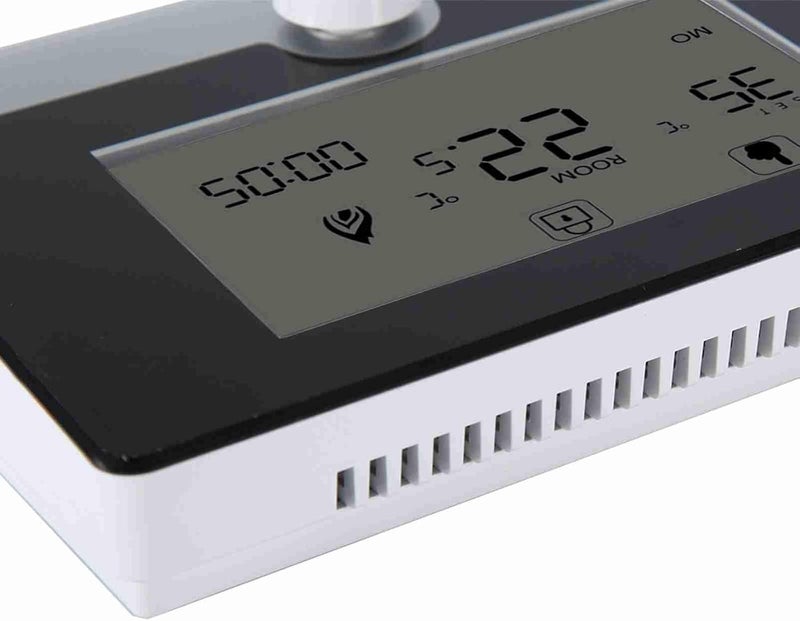 Programmable Thermostat for Wall Hung Boiler Heating System, Digital Temperature Controller with LCD Display, Ideal for Home Heating and Electric Equipment (Black Upper: 84661 3K000HZ, 84661 - Image 3
