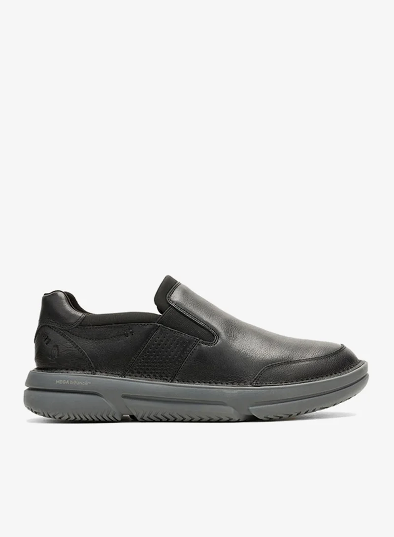 Hush Puppies Mens HPM10835 Slip-On Sneakers, Black