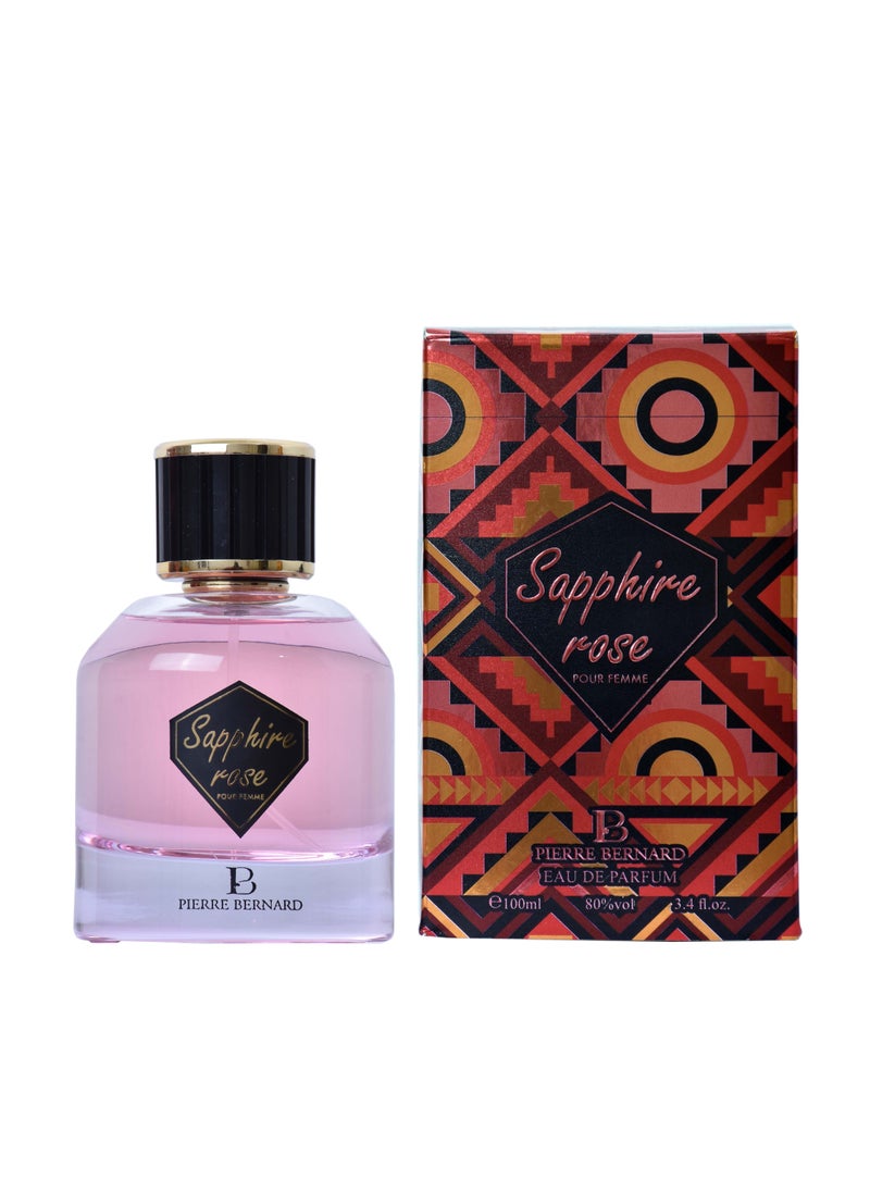 PIERRE BERNARD - Sapphire Rose-Natural Pour Femme Eau De Parfum - Image 1