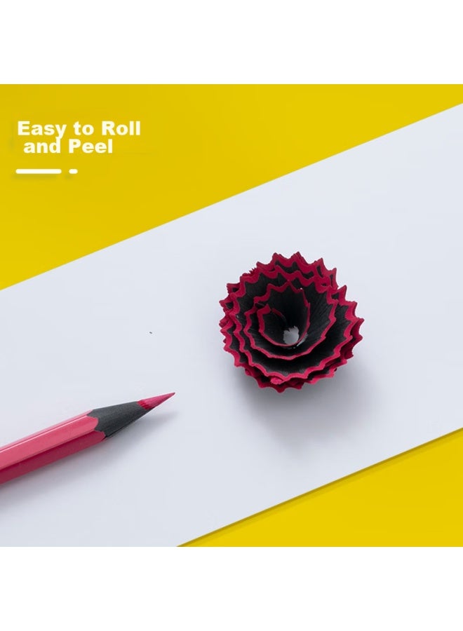 ام اند جي M&g Stationery أقلام ملونة صديقة للبيئة غير خشبية 24 لون، أقلام ملونة قابلة للمسح لتلاميذ المدارس الابتدائية، أقلام تلوين للرسم الفني، أقلام تلوين للرسم اليدوي، أنبوب أصفر، هدية عيد الميلاد، Awpq0508 - Image 5