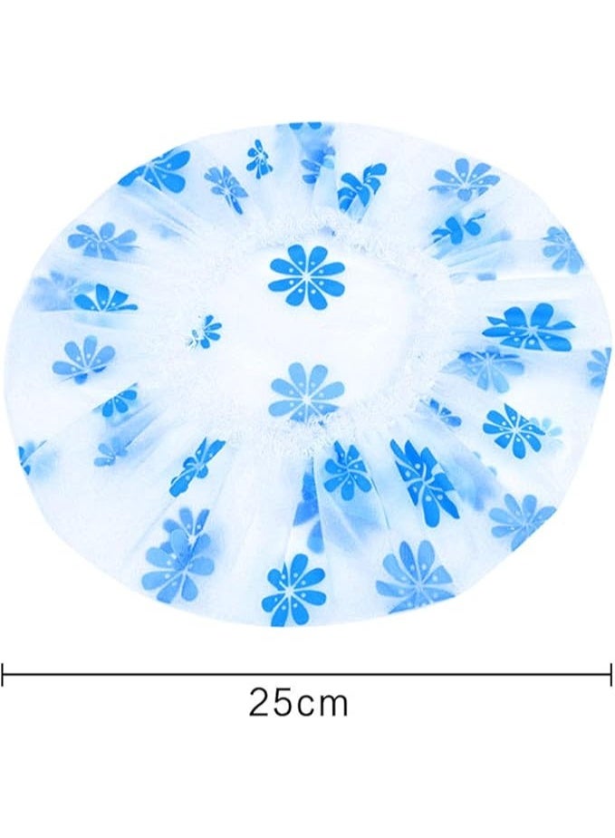 8 قطع من قبعات الاستحمام النسائية في قبعات للنساء، قابلة للاستخدام مرة واحدة، مقاومة للماء، شعر طويل، رجال، صالون سبا، صالونات تجميل، استحمام، قناع علاجي، غطاء رأس، موفر للاستحمام، متعدد الألوان (عبوة من 8 قطع). - Image 4