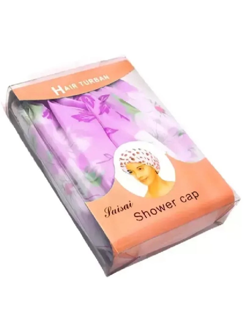 8 قطع من قبعات الاستحمام النسائية في قبعات للنساء، قابلة للاستخدام مرة واحدة، مقاومة للماء، شعر طويل، رجال، صالون سبا، صالونات تجميل، استحمام، قناع علاجي، غطاء رأس، موفر للاستحمام، متعدد الألوان (عبوة من 8 قطع). - Image 2