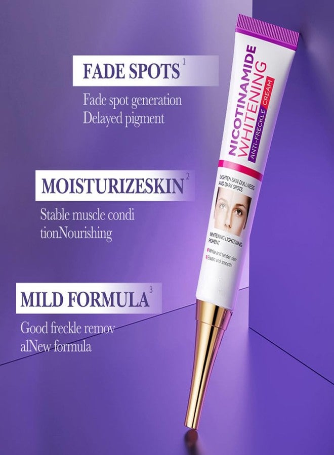 paminify Dark Spot Remover for Face,Nicotinamide Whitening Anti-Freckle Cream,Skin Dullness Lightening Body Cream,Visible Results in 28 Days,Smooth Melasma,Hyperpigmentation Age Dark Spot Corrector,0.7 oz - Image 5