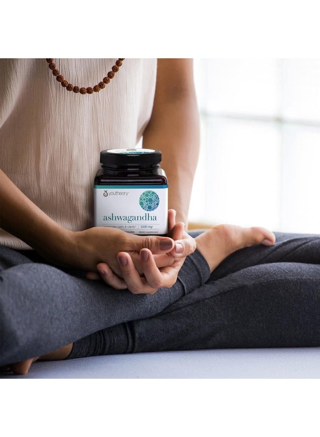 Youtheory Ashwagandha 60 Count (1 Bottle) - Image 4