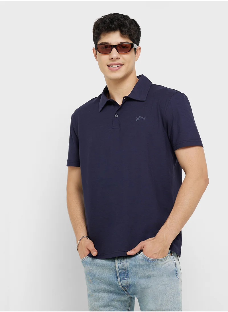 GUESS Logo Polo