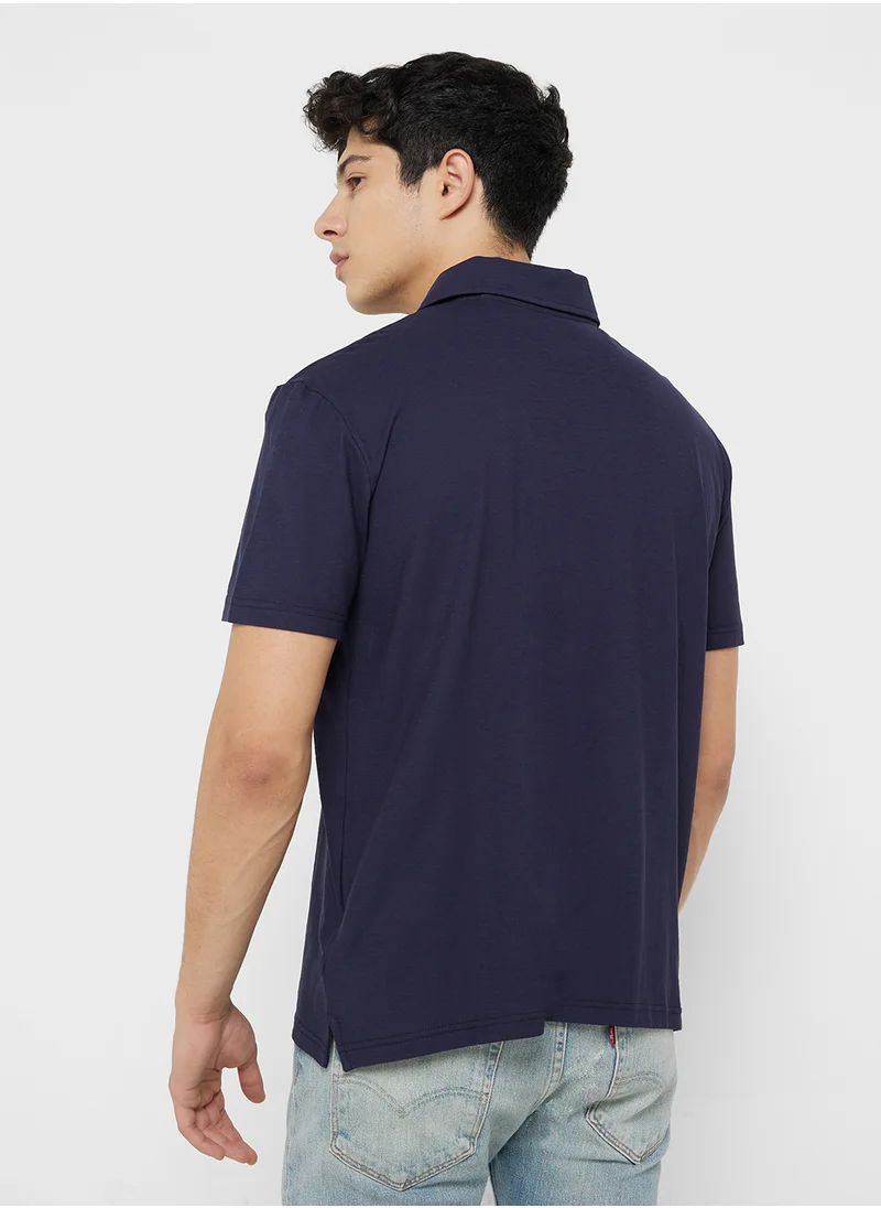 GUESS Logo Polo