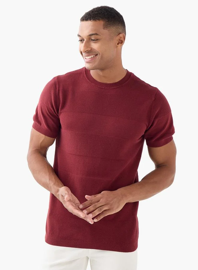 Splash FAV Ribbed Crew Neck T-shirt