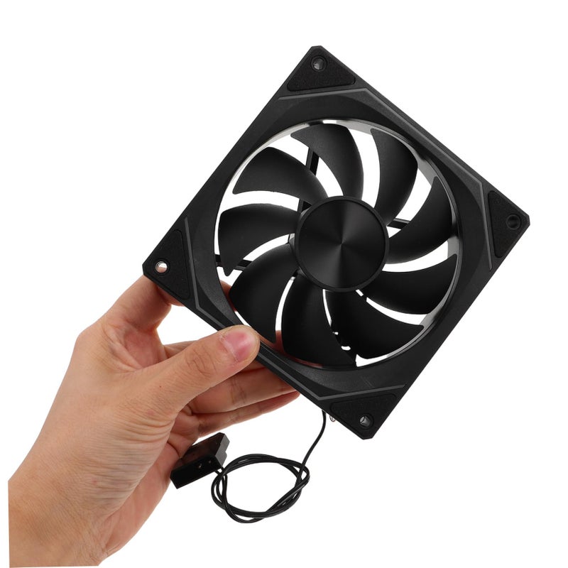 Adjustable RGB LED PC Cooling Fan 120mm Silent Operation Case Cooler Quiet Airflow - Image 5