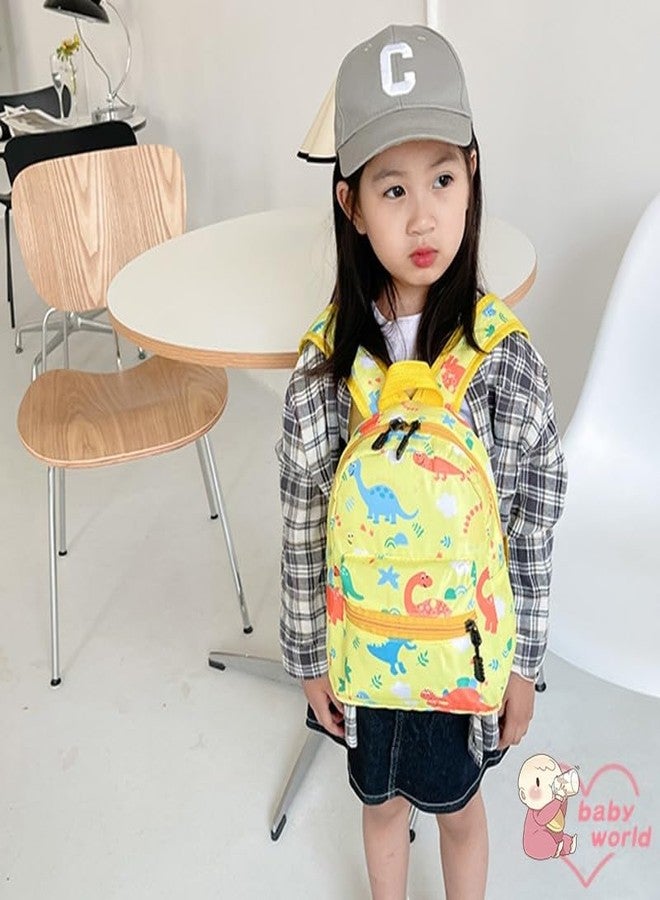 LIGHTER HOUSEï¿½ Cutest Double Zipper Medium Size DINOSAUR Print Backpack Chest Crossbody for Outdoor,Travel,Hiking,Cycling, Size -6.69 * 5.12 * 2.36" ï¿½ 01 Pc. Mix Colour - Image 2