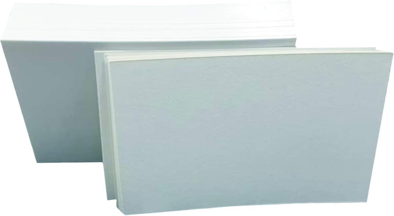 IMPRINT Off White/Creamy Card Stock, Index Cards 3.5" x 5", 100 in This Package - Image 1
