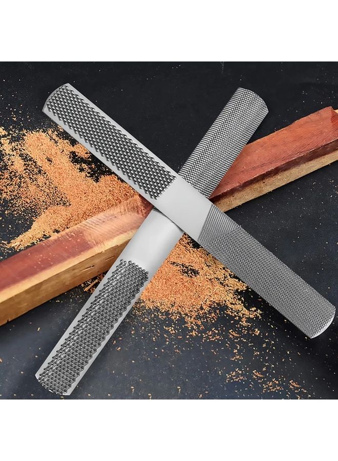 4 In 1 Rasp File Set Hand Round Half Round Flat Needle Files For Sharpening Metal Tools - Image 2