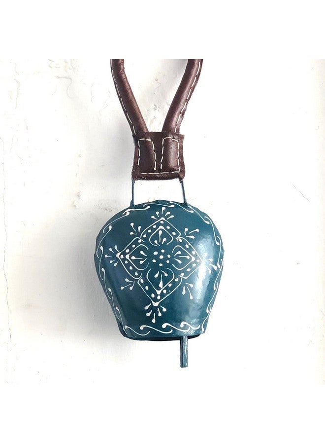 JASMEY HOMES | Medium Sized | 'Positive Vibes' Bell for Home Decor (Green) - Image 2