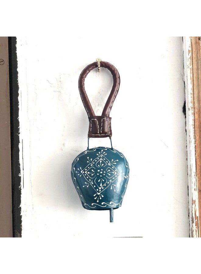 JASMEY HOMES | Medium Sized | 'Positive Vibes' Bell for Home Decor (Green) - Image 1