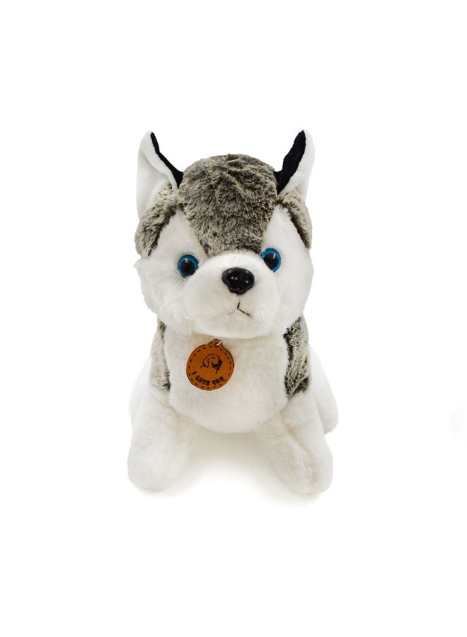 Stuffed Husky Dog Doll - Image 3