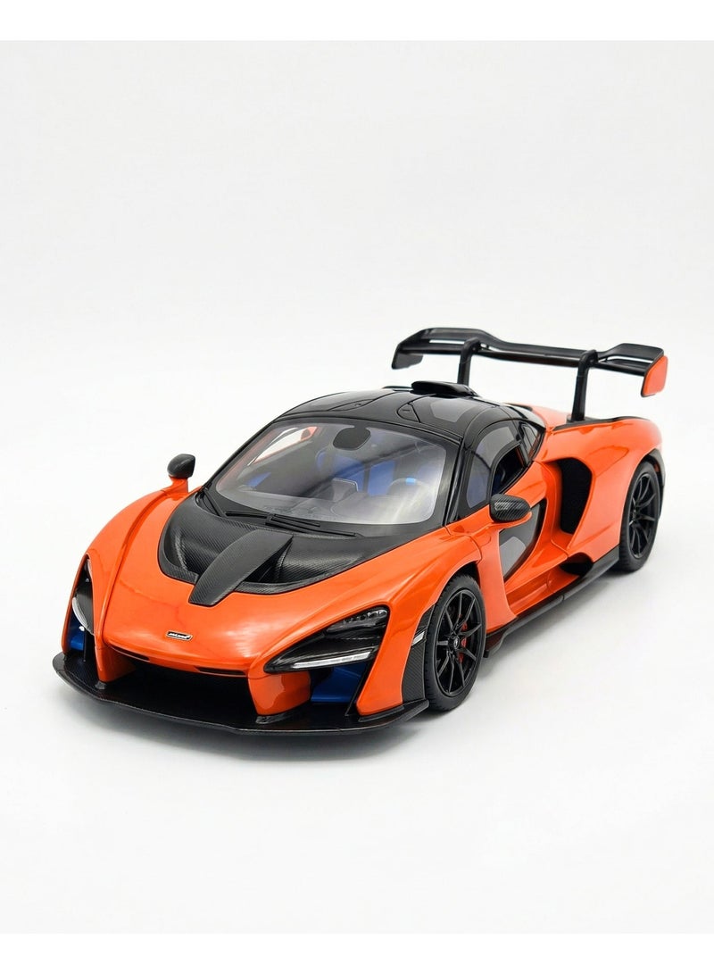 مكلارين McLaren Senna 1:24 Diecast Model Car – Rechargeable Smoke & Light Effects  - Assorted - 01 Pcs - Image 5