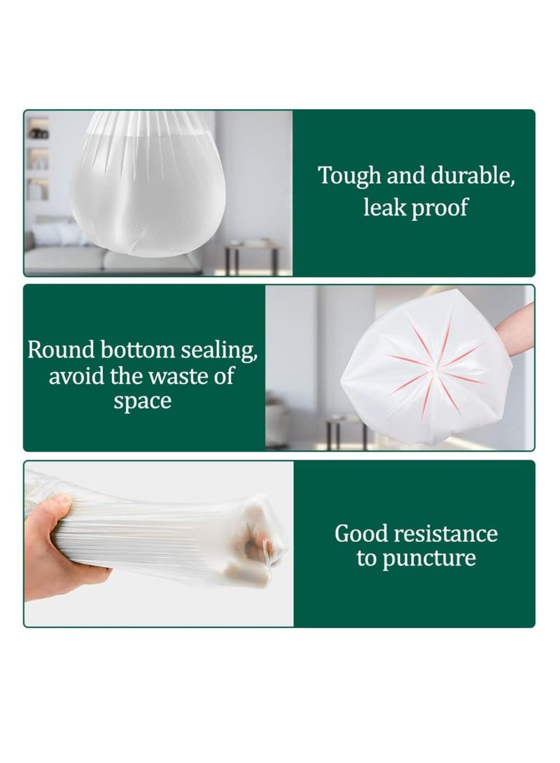 NNC PETS Biodegradable trash bags, heavy-duty Leak-proof trash bags with Corn starch based, 13Gal/50L Capacity disposable waste bag for Living room, Office, Bathroom, and Kitchen use (4Pcs) - Image 4