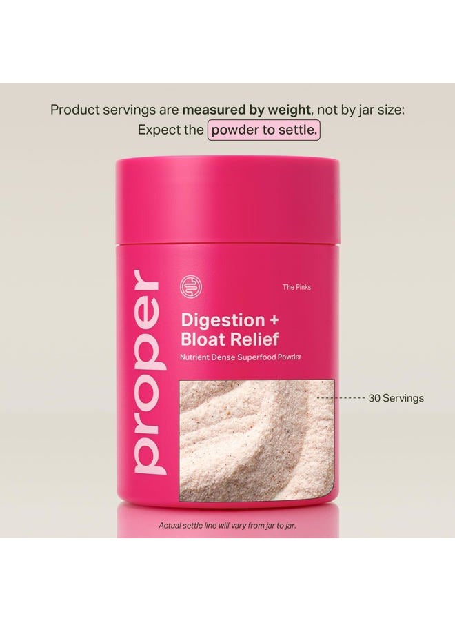 PROPER , The Pinks Digestion and Bloat Relief. Drink Mix with Gut Health Probiotics, Prebiotics, Beet Root & Enzymes for Digestive Support. Bloating and Microbiome Supplement for Women and Men - Image 2