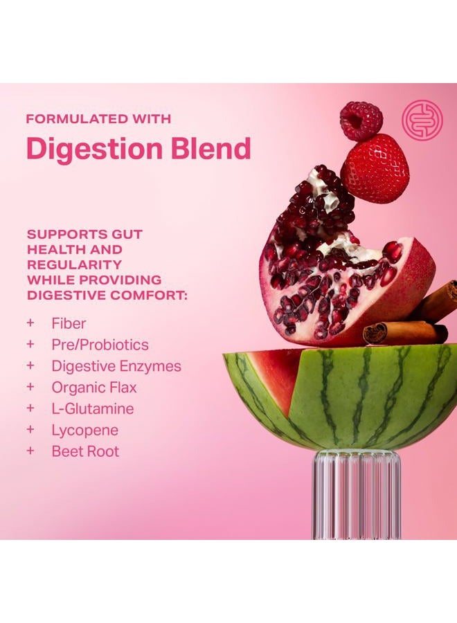 PROPER , The Pinks Digestion and Bloat Relief. Drink Mix with Gut Health Probiotics, Prebiotics, Beet Root & Enzymes for Digestive Support. Bloating and Microbiome Supplement for Women and Men - Image 5