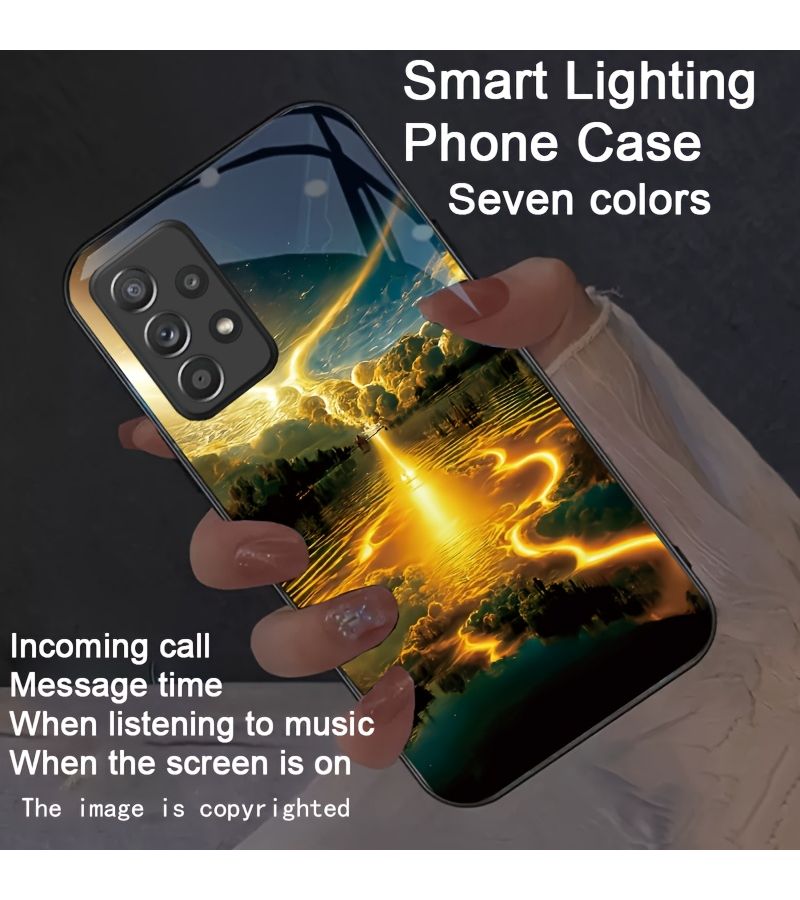 Golden River Light And Shadow Voice Controlled Case For Xiaomi Redmi 13C 5G - Image 2
