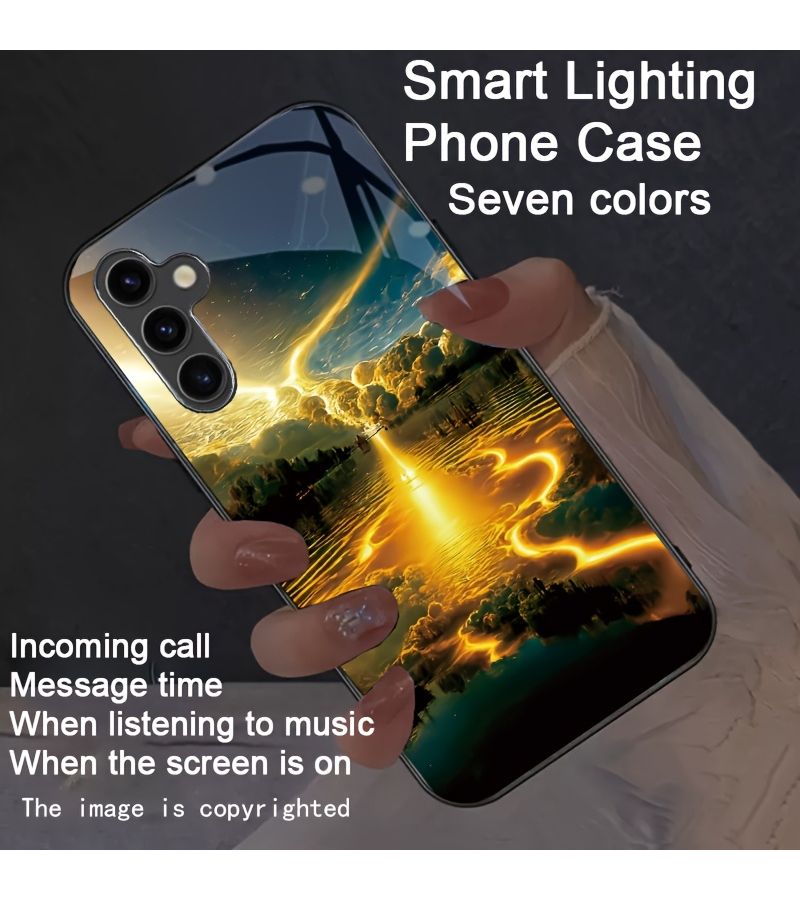 Golden River Light And Shadow Voice Controlled Case For Xiaomi Redmi 13C 5G - Image 5