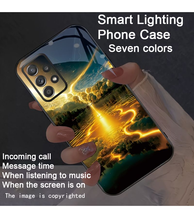 Golden River Light And Shadow Voice Controlled Case For Xiaomi Redmi 13C 5G - Image 1