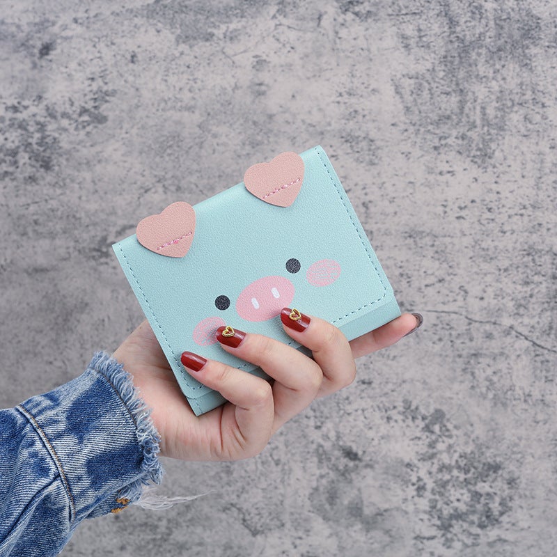 Multifunctional Solid Color PU Leather Wallet, RFID Blocking Design Portable Daily Storage Purse for Cards Cash Coin Business Use - Image 1