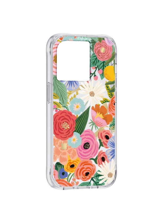 Rifle Paper Co. RIFLE PAPER CO. iPhone 14 Pro - Garden Party Blush with Magsafe  - Image 2