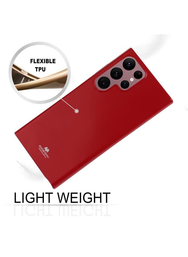 GOOSPERY Case For Samsung Galaxy S23 Ultra 5G PEARL JELLY Shockproof TPU Phone Case - Image 4