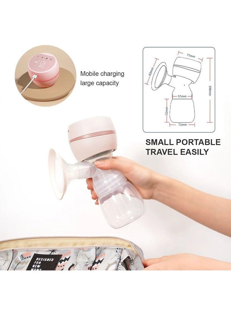 Portable Automatic Electric Breast Pump with 3 Modes and 9 Levels with Strong Suction  - Image 2