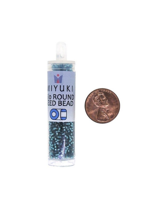 Miyuki خرز دائري بحجم 15 0 8.2G لون تركوازي - Image 4