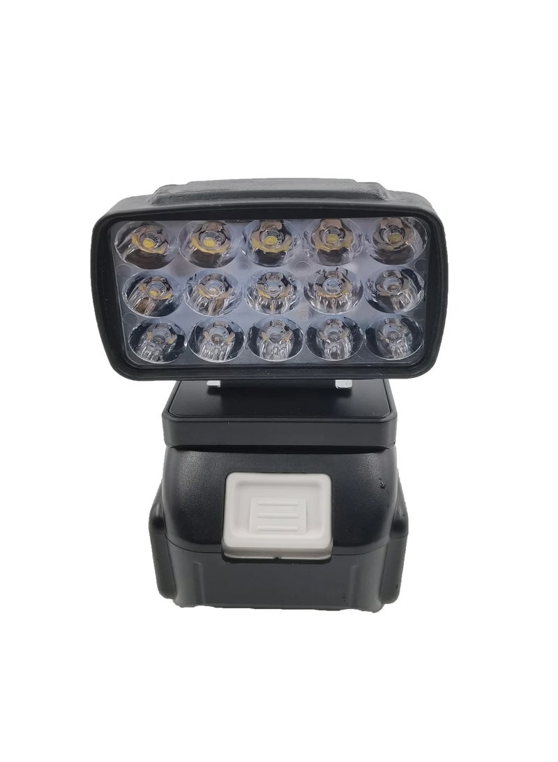 AROAQ Work Lights for Makita 18V Li-ion Battery: Portable 15 LED Lamps with USB Charger Switch Heavy Duty Outdoor Work Light (Batter not included) - Image 5