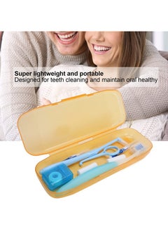 Brrnoo Oral Care Kit For Braces Portable Hygiene Set With Interdental Brush Flossortho Waxdental Floss Toothbrush Cleaning Kit  - Image 2
