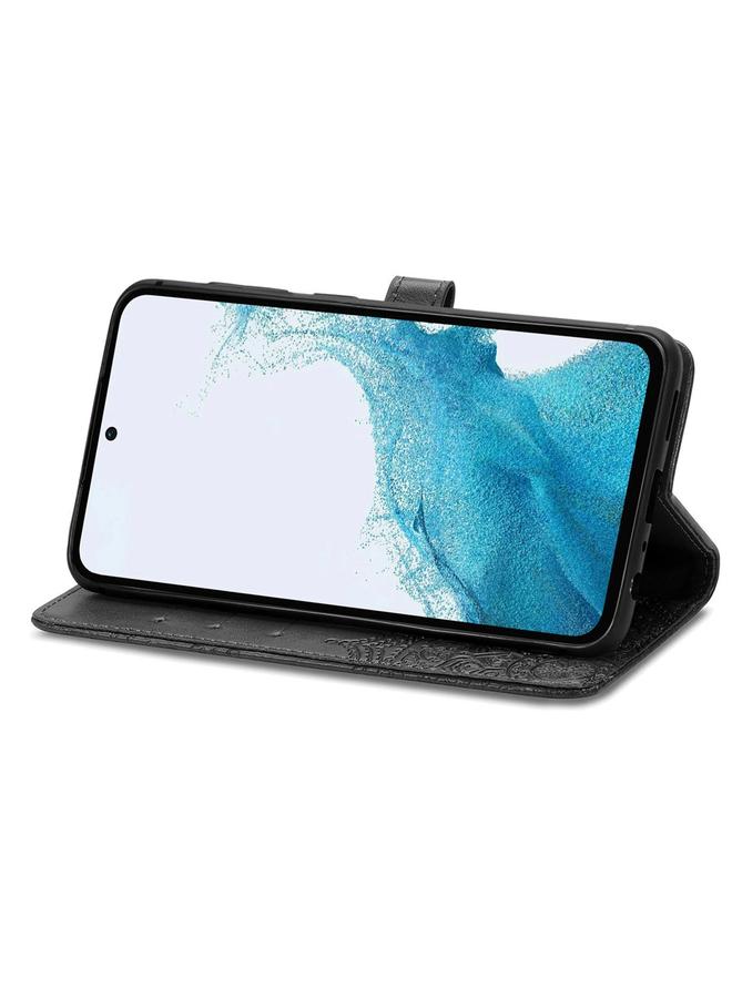 اس-توب جراب لهاتف Samsung Galaxy A56 5G، جراب هاتف جلدي منقوش بزهرة ماندالا - Image 4