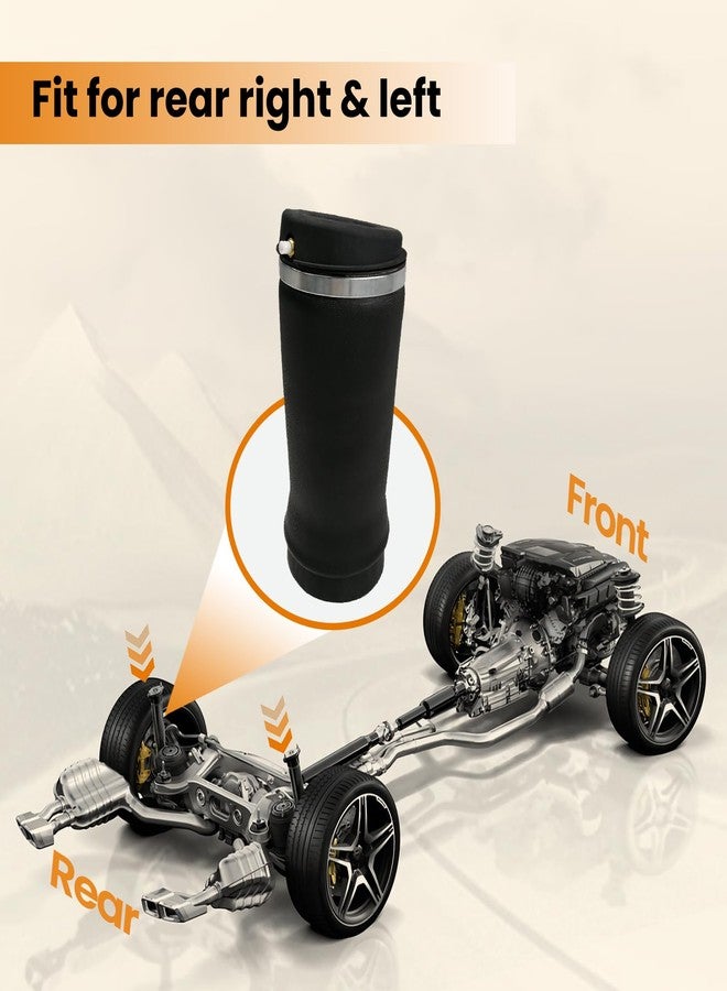 MILLISEC Rear Air Spring Bag Compatible with 2011-2015 Jeep Grand Cherokee Car Air Suspensions OEM Replaces# 68029911AB, 68029912AD, 68029912AC, 68029912AE - Image 2